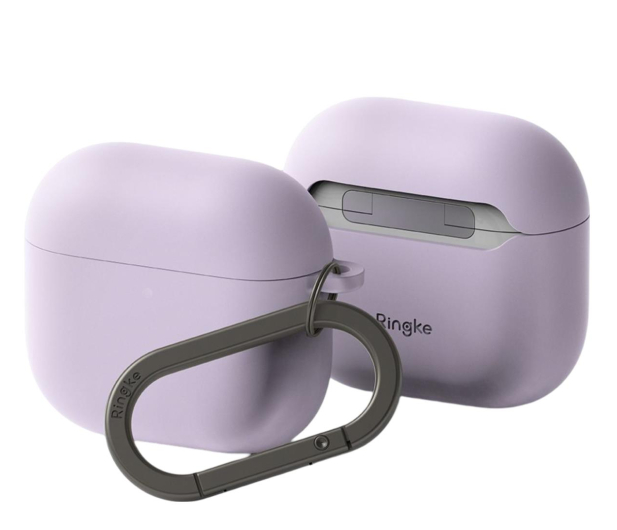 Ringke Silicone do Apple AirPods 4. generacji Light Purple - 1296591 - zdjęcie 2